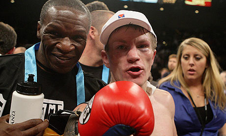 Ricky Hatton and Floyd Mayweather Snr