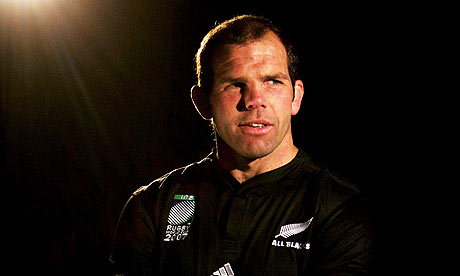 Former New Zealand All Blacks captain Anton Oliver