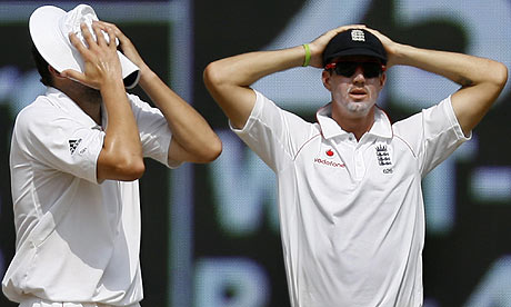 Steve Harmison and Kevin Pietersen