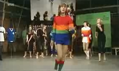 German TV reinvents the football strip