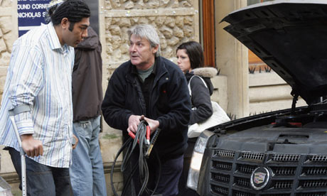 Lesley Vainikolo outside Bristol crown court after his preliminary hearing