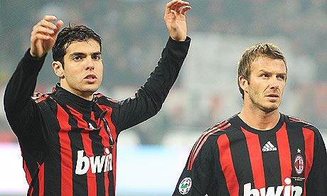 Kaká ou Beckham. Quem é melhor?