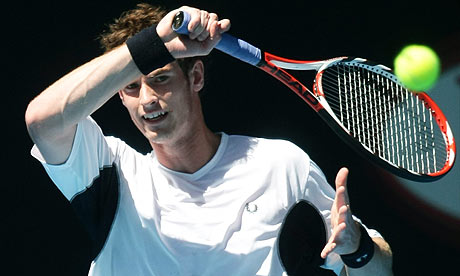 andy murray tennis. Andy Murray says an official