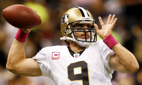 Can Drew Brees lead the New Orleans Saints to victory over the New York Giants?