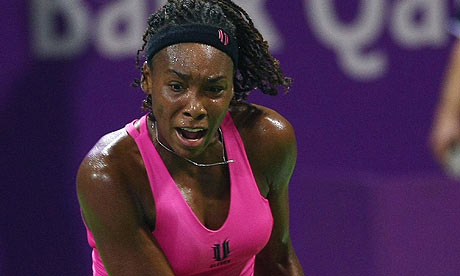 venus williams images. Venus Williams hits a return