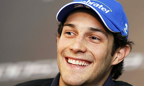 Bruno Senna the nephew of the late Ayrton Senna who will make his Formula 