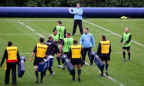 Martin Johnson, England rugby manager
