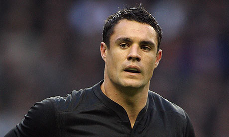 Ordering New Zealand's Dan Carter to kick more than any other outsidehalf