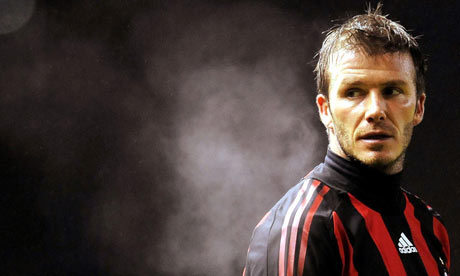 Beckham Manchester United on David Beckham Is Hoping Milan Draw Manchester United In The Champions