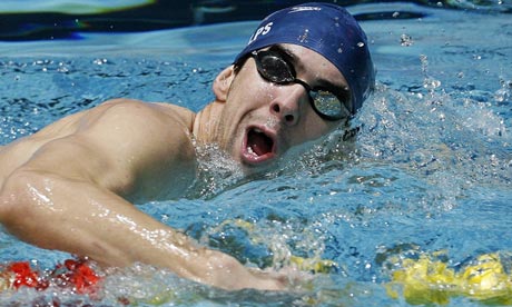 Michael Phelps, the American swimmer