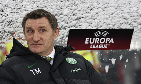 Celtic manager Tony Mowbray