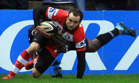 Gloucester v Newcastle Falcons - Charlie Sharples