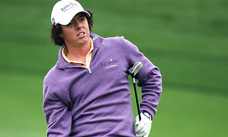 Rory McIlroy. Rory McIlroy on his way to