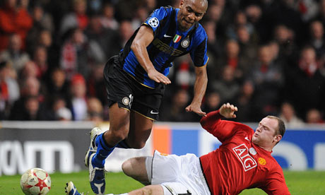 Maicon, Wayne Rooney