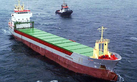 Giant Cargo Ship