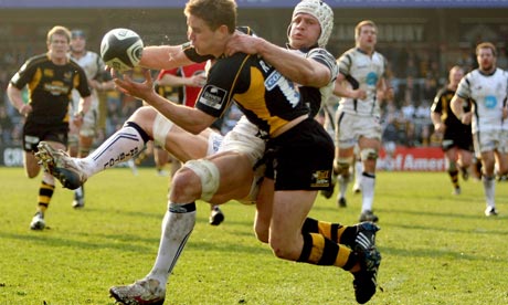 Dan Ward-Smith in action against Wasps earlier this season