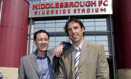 Steve Gibson and Gareth Southgate