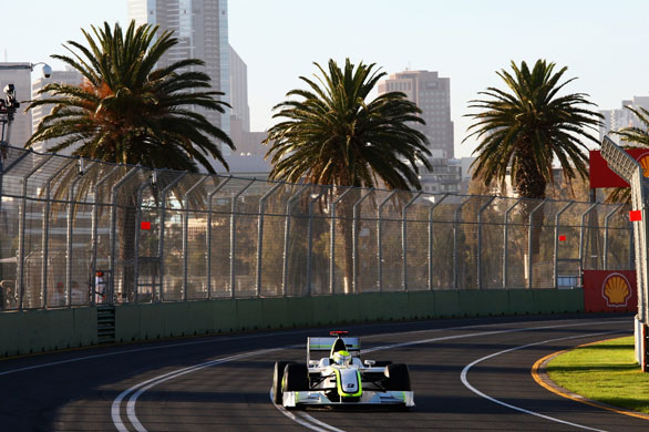 Australian grand prix: Jenson Button, Brawn