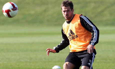 Michael Owen has been applying himself in training