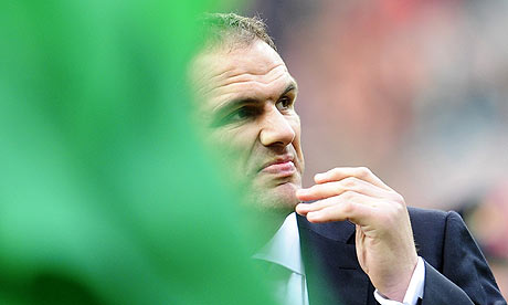 England coach Martin Johnson