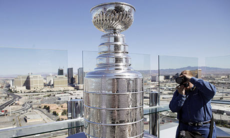 the stanley cup trophy. The Stanley Cup doesn#39;t