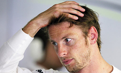 Jenson Button at the Chinese Grand Prix in Shanghai