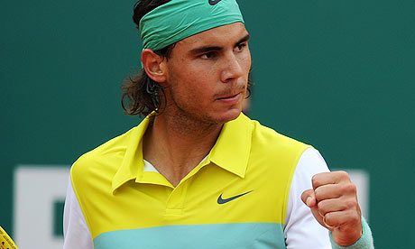 Nadal Nadal chega a Abril com 1 Grand Slam e 2 Masters (Foto: Guardian)