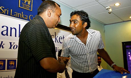 sri lankan cricketers. Sri Lanka#39;s cricketers have