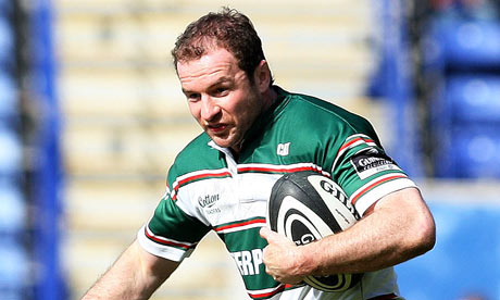 Geordan Murphy of Leicester Tigers in Guinness Premiership semi-final