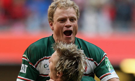 Jordan Crane of Leicester Tigers after shoot-out