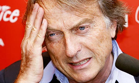 Luca Cordero di Montezemolo, president of Ferrari which has been forced to enter 2010 championship.