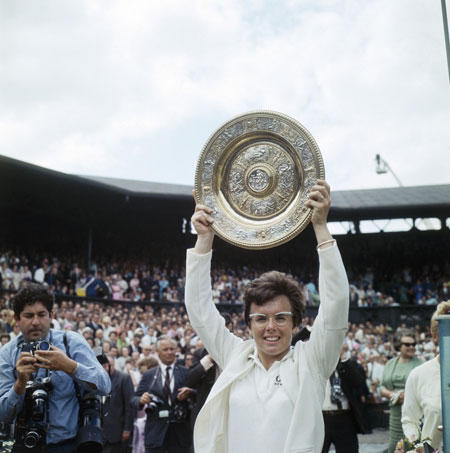 20 best Wimbledon moments: Billie Jean King wins in 1967