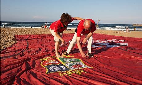 British & Irish Lions versus South Africa first Test