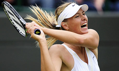 Maria Sharapova of Russia who lost in the second round