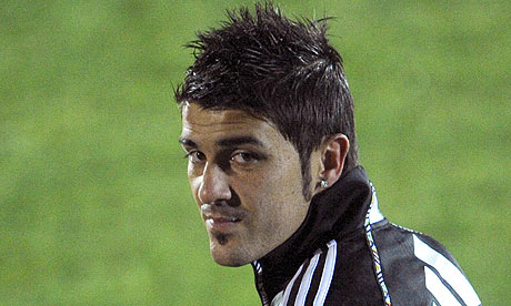 Villa on Valencia  No Bids For David Villa   Football   Guardian Co Uk