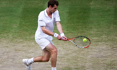 andy murray wimbledon 2009. Andy Murray#39;s backhand is a