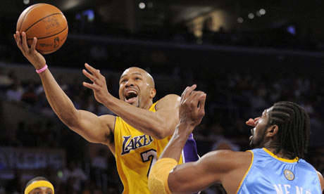 DEREK FISHER will have a big part to play for the LA Lakers against ...