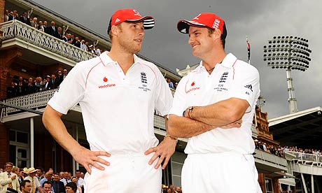 Andrew Flintoff and Andrew Strauss