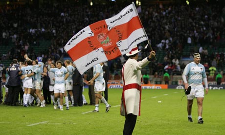 England flag man