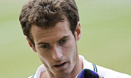 andy murray tennis player. Andy Murray after his defeat