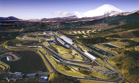 Japan's Fuji Speedway after its renovation in 2005 Photograph AP