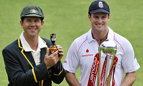 Andrew Strauss and Ricky Ponting