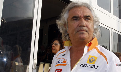 Renault team principal Flavio Briatore