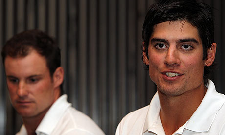 Alastair Cook Andrew Strauss England