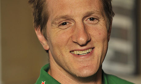 Will Greenwood wouldn't look this happy if there was a bird in the room