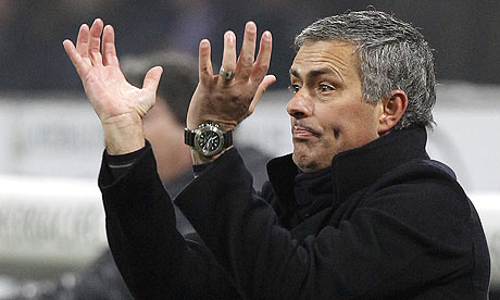 Inter Milan's coach Mourinho
