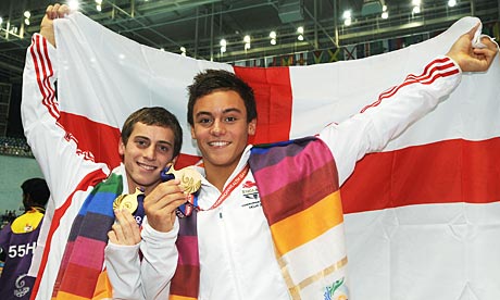 Tom Daley (right) and Max Brick