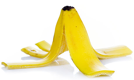 A banana skin