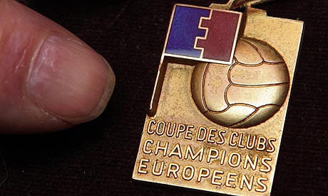 George Best's European Cup winner's medal from 1968