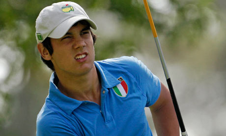 matteo manassero images. Italy#39;s Matteo Manassero, 17,